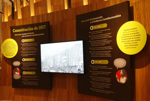 En el Museo de las Constituciones de la Ciudad de México se puede conocer el proceso que siguió la elaboración de la Constitución federal en 1917.