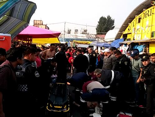 Los hechos se registraron en las calles frente al mercado de Sonora.