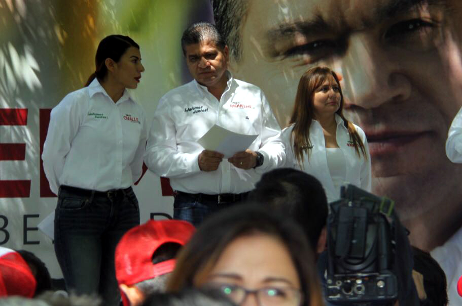 Miguel Riquelme, candidato del PRI a la gubernatura de Coahuila.