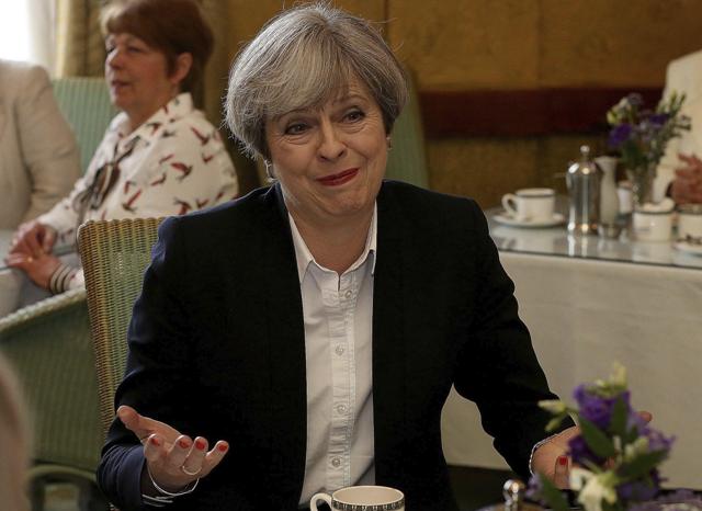 La primera ministra británica, Theresa May.