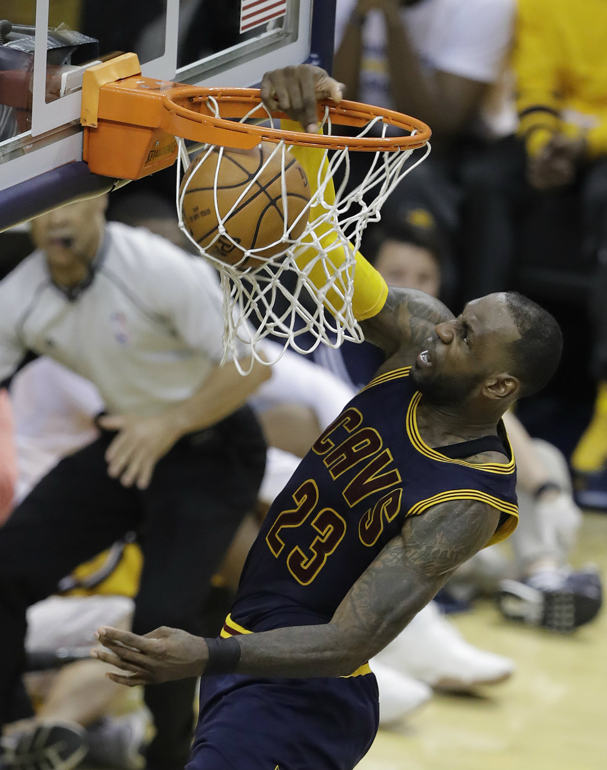 Lebron James anotó 39 puntos en el triunfo de las Cavaliers