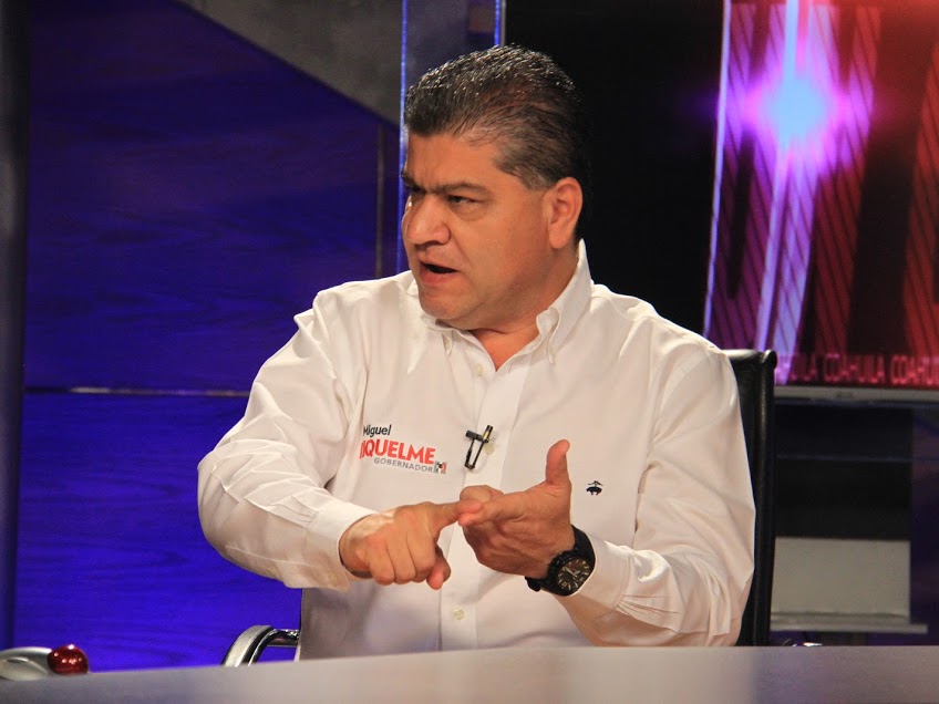 Miguel Riquelme, candidato del PRI a la gubernatura de Coahuila, lamentó la guerra de audios entre aspirantes.