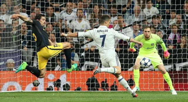 Atlético de Madrid perdió 3-0 ante el Real Madrid en semifinal de ida de  la Champions League
