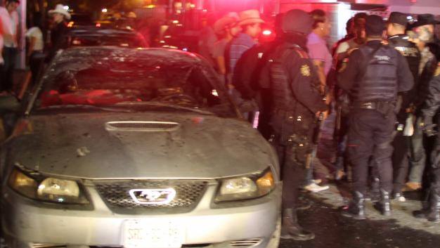 Aún que elementos de Fuerza Civil si se presentaron en el lugar no hubo detenidos.
