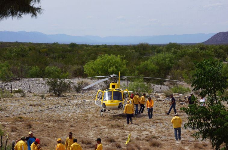Se mantiene el combate a los siniestros en parajes de Múzquiz y San Buenaventura.
