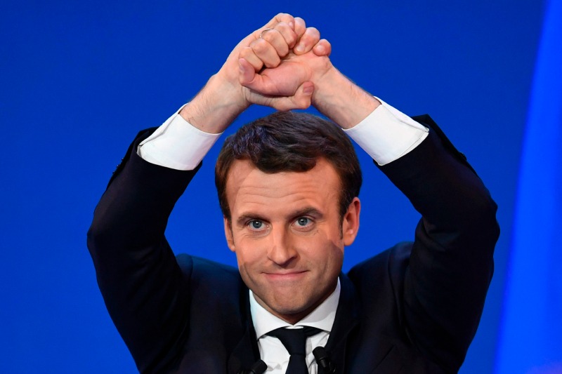 Emmanuel Macron prometió tras su triunfo luchar con todas sus fuerzas contra las divisiones en la sociedad francesa.