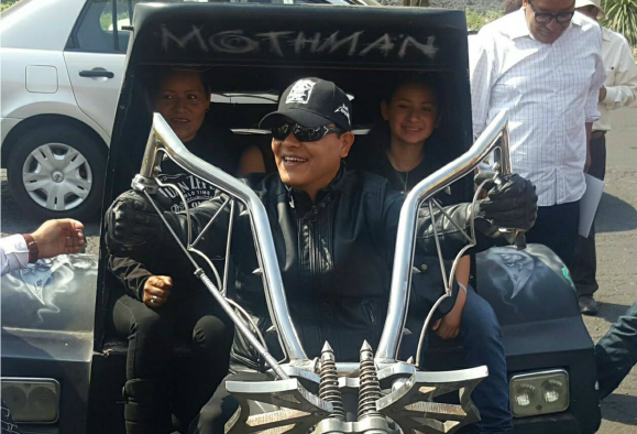 Juan Zepeda Hernández estuvo en una rodada en Nezahualcóyotl, CLV