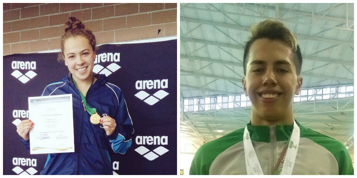 María Fernanda Jiménez Peón y Guillermo Cruz Zuñiga, campeones en Olimpiada Nacional 2017