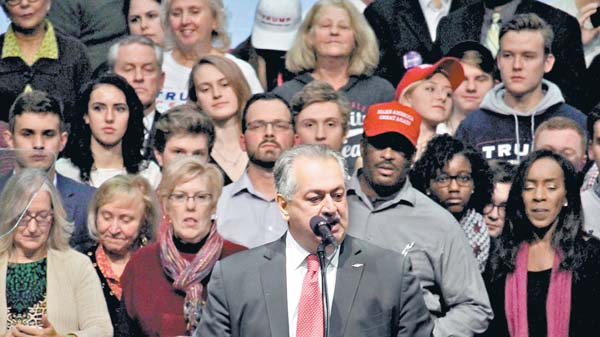 Andrew Liveris, CEO de la compañía Dow Chemical.