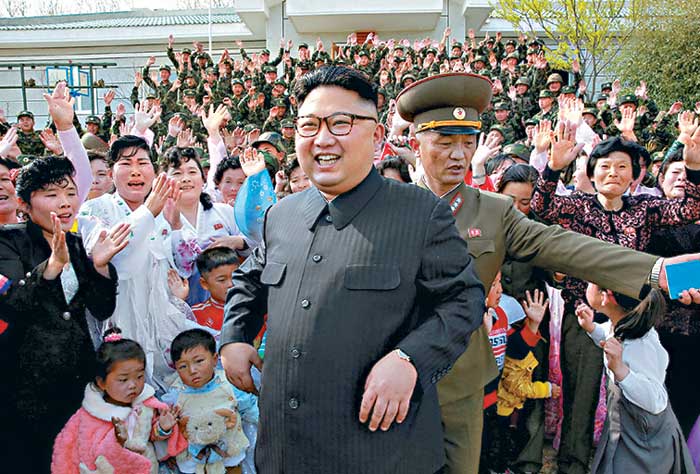 El líder de Corea del Norte, Kim Jong-un.