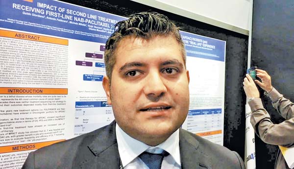 Guido Giordano, especialista en Oncología Médica del Hospital San Filippo Neri, en Roma, Italia.