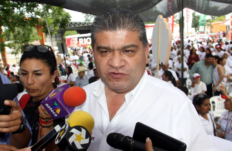 Miguel Riquelme, candidato del PRI a la gubernatura de Coahuila. 