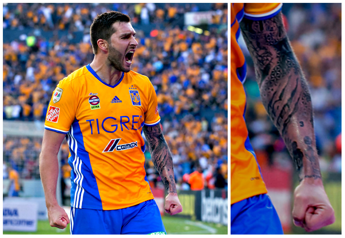 André Pierre Gignac, en la ida de cuartos del C17 ante Rayados 