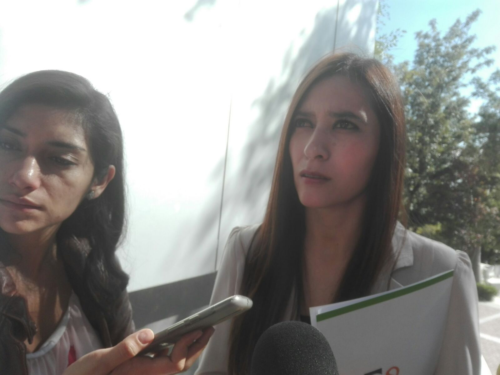 La directora del Instituto Municipal de las Mujeres, Mónica Maciel Méndez Morales