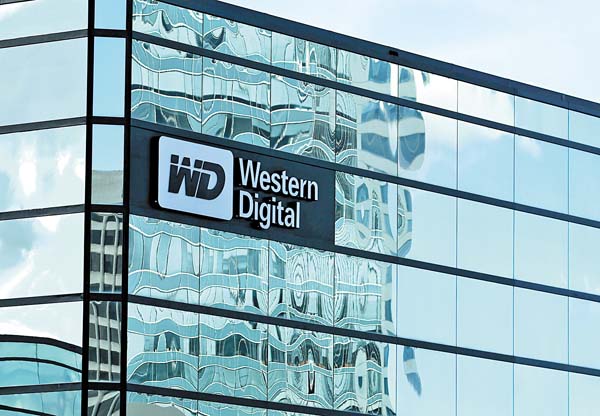 El edificio corporativo de Western Digital en California. 