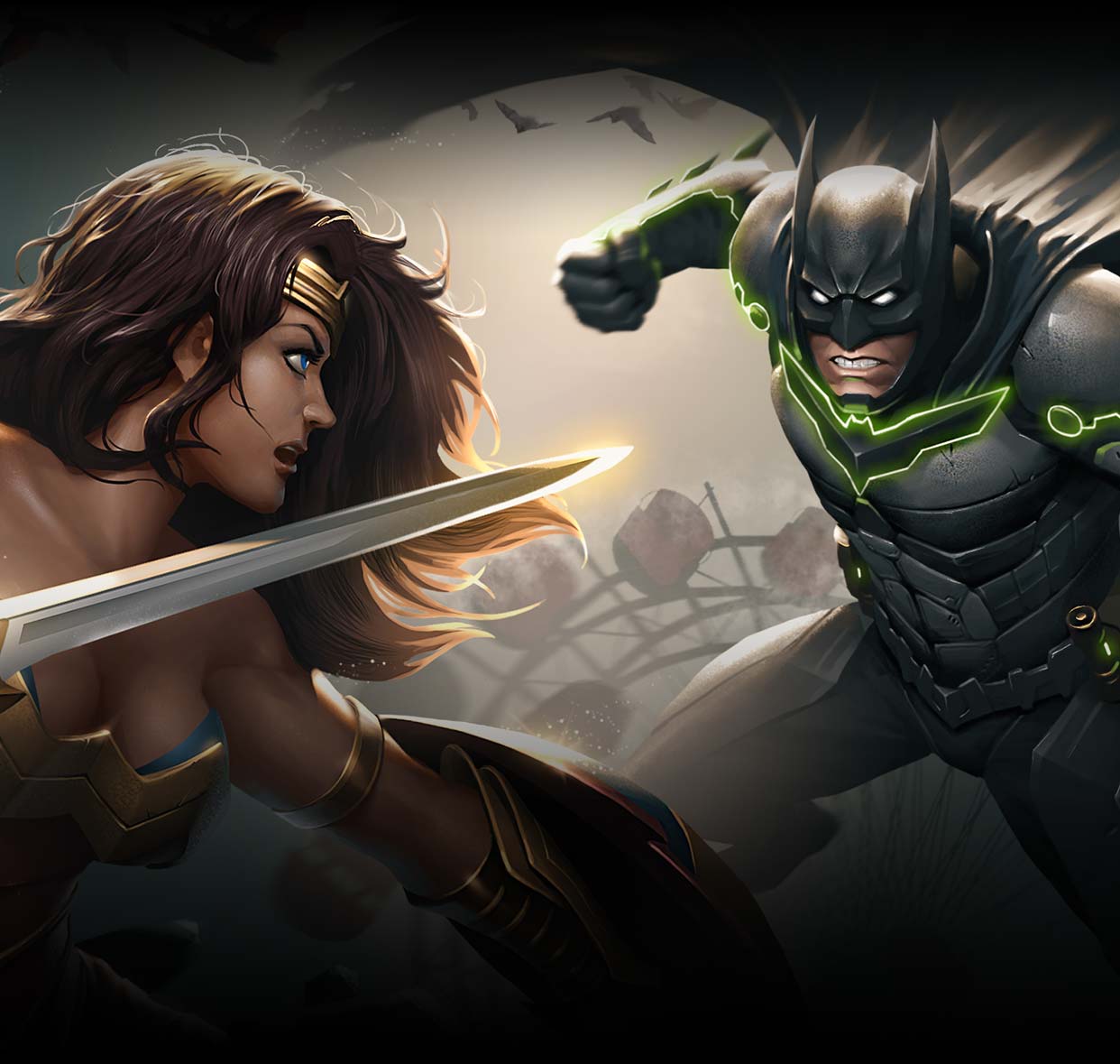 En Injustice 2, podrás enfrentar a héroes clásicos contra otros desconocidos.