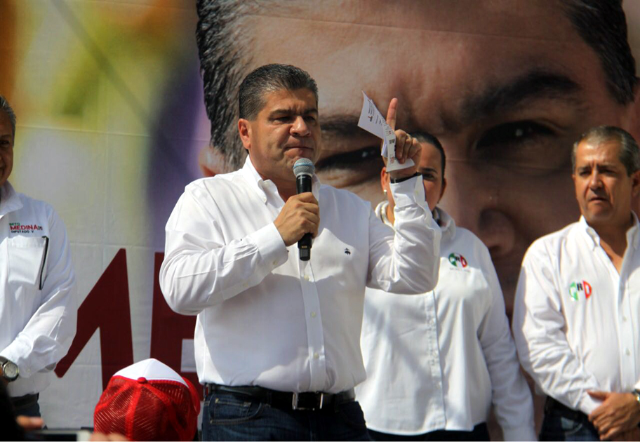 Miguel Riquelme, candidato del PRI a la gubernatura de Coahuila. 