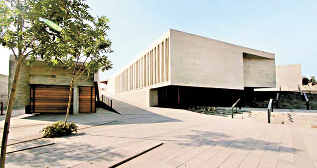El museo arqueológico de las ruinas de Pachacámac ha sido nominado para el premio Mies Crown Hall. 