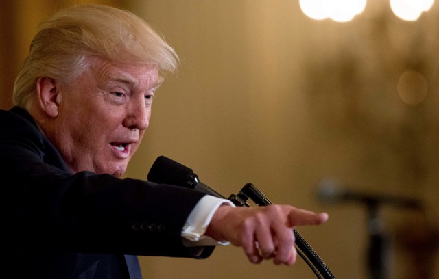 El presidente estadunidense, Donald Trump.