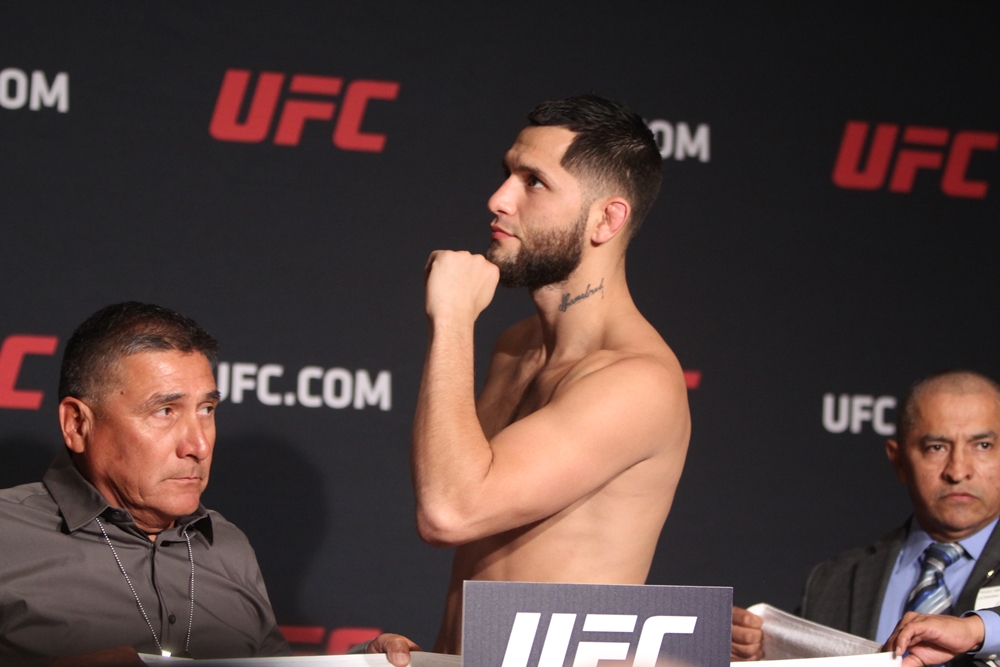 Pesaje oficial UFC 211: Jorge Masvidal 