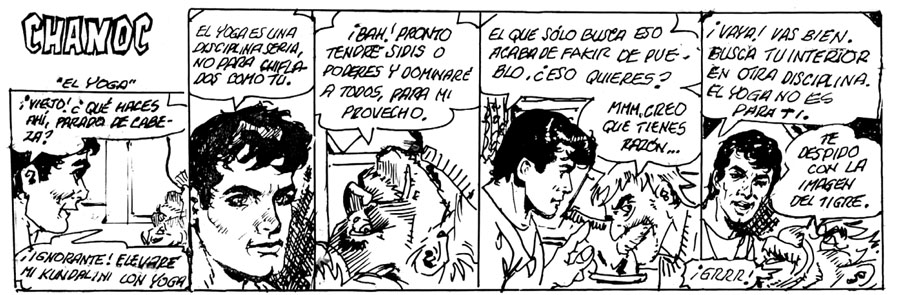 Chanoc: "El yoga"