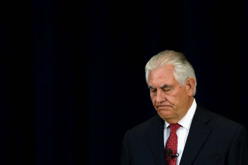 Rex Tillerson.