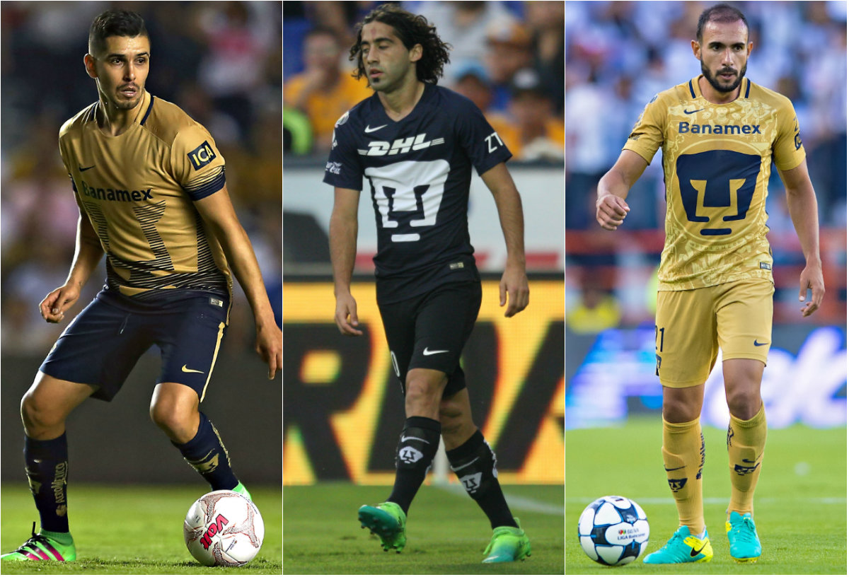 Cabrera regresa a Pumas; Britos y Castro, con un pie fuera
