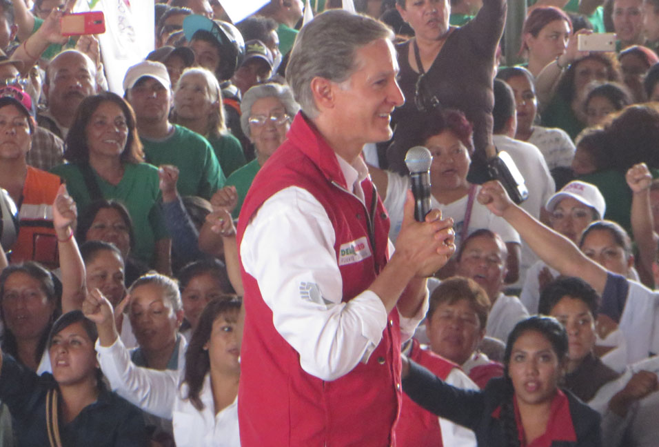 Alfredo del Mazo Maza en Tultitlán.