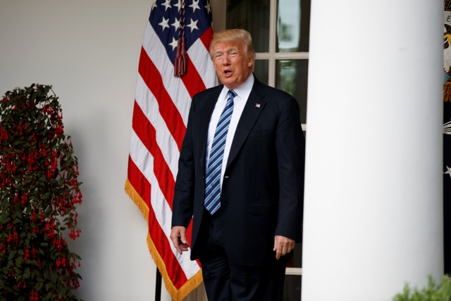 El presidente de EU, Donald Trump.