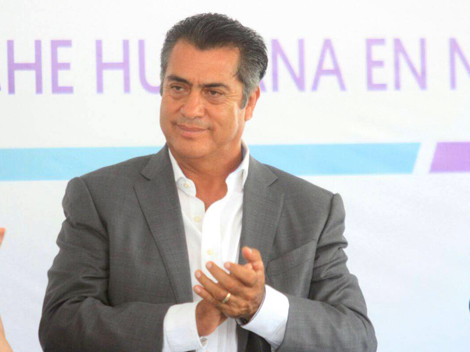 Jaime Rodríguez, gobernador de Nuevo León. 
