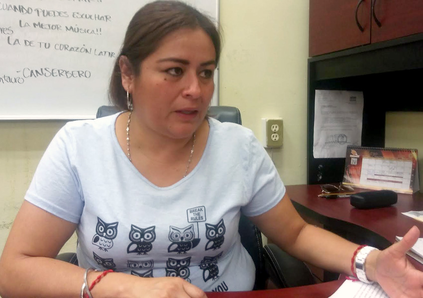 María Angélica Machado, vocal de la Comisión de Gobernación en el Cabildo de Lerdo.