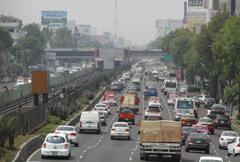 Este martes, primer día de contingencia ambiental del año, la contaminación por ozono fue superior a 100 puntos Imeca la mayor parte del día, por lo q