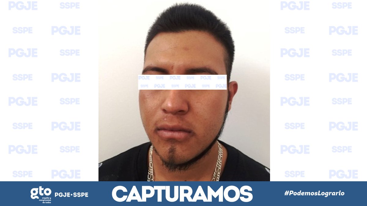 PGJE logró la captura de Sergio “N”. 