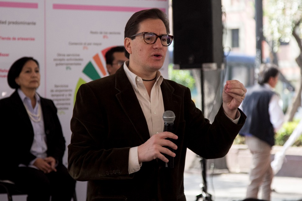 Salomón Chertorivski, titular de la Secretaría de Desarrollo Económico de la Ciudad de México.