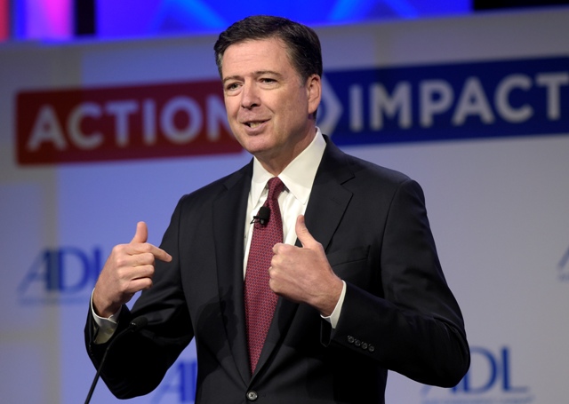 El ex director del FBI, James Comey.