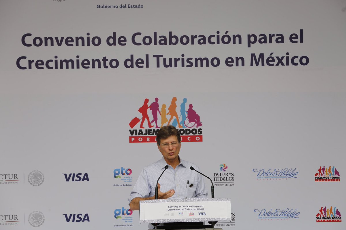 El secretario de Turismo, Enrique de la Madrid.