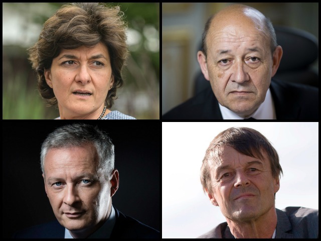 Ellos son los nuevos integrantes del gabinete de Emmanuel Macron.