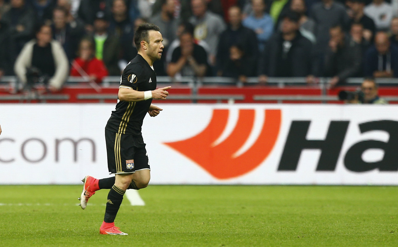 Mathieu Valbuena, jugador del Lyon