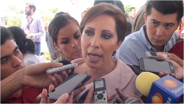 Bárbara Botello, ahora diputada federal. 