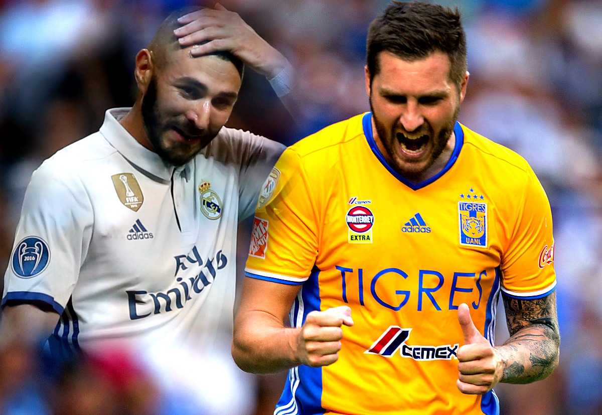 Benzema y Gignac comparten dolor 