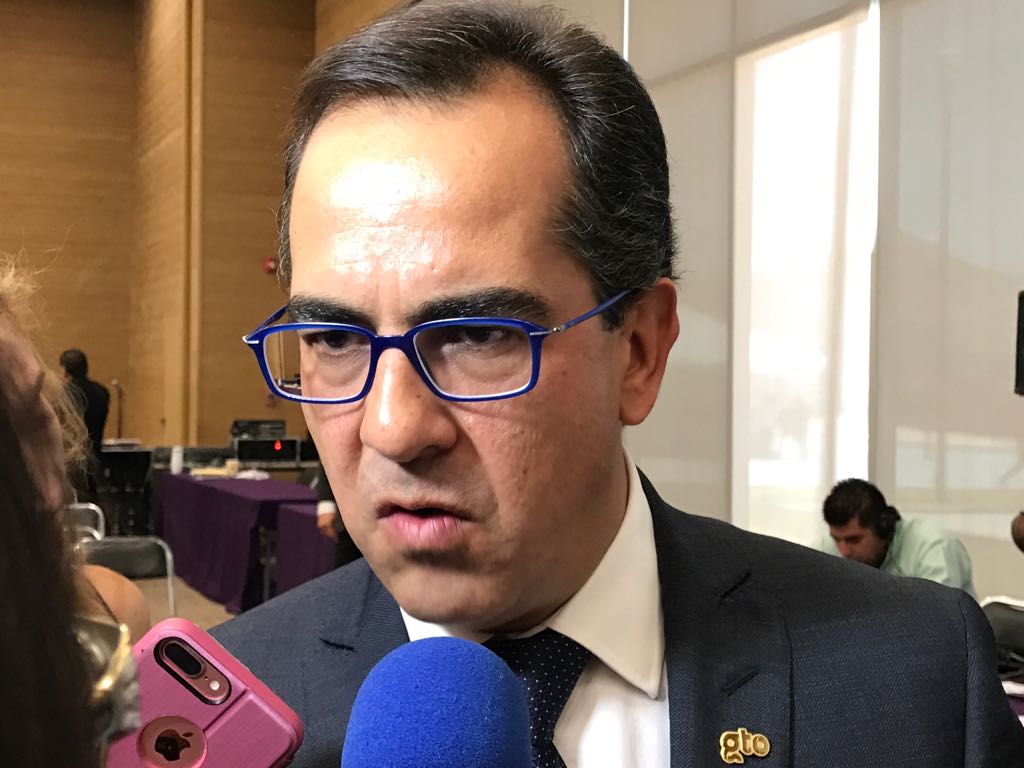 Gustavo Rodríguez Junquera, secretario de Gobierno de Guanajuato. 
