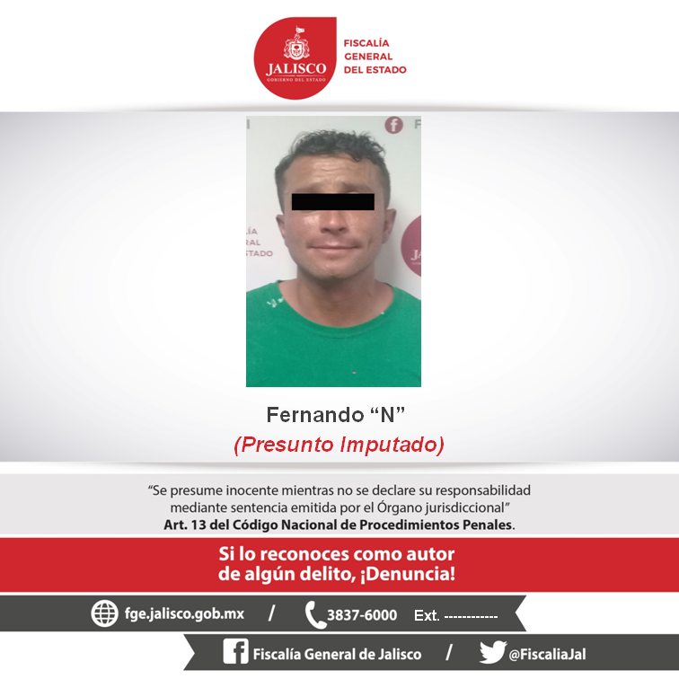 El ahora imputado responde al nombre de Fernando “N”, alias ‘El Flaco’