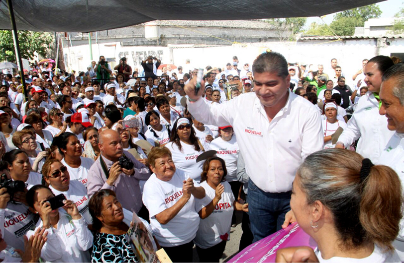 Miguel Riquelme, candidato del PRI a la gubernatura de Coahuila. 