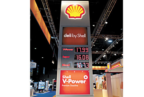 Shell analiza tener gasolineras nuevas o convertir existentes. 