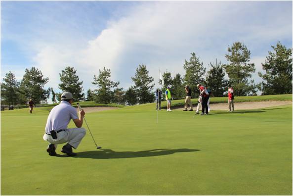 El torneo se realiza hoy 19 de mayo en El Bosque Country Club en el municipio de León. 