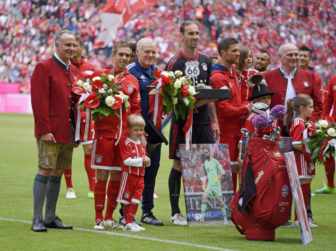 El Bayern Múnich despide a Philipp Lahm y a Xabi Alonso 