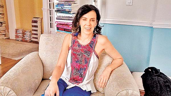La escritora, en entrevista con MILENIO.