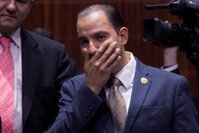El coordinador del PAN en la Cámara de Diputados, Marko Cortés. 
