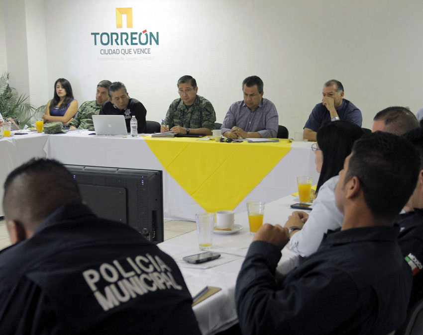 Durante la reunión de Indicadores de Seguridad, se dio a conocer que los delitos continúan a la baja.