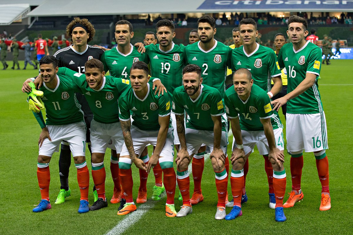 La selección mexicana previo a partido 